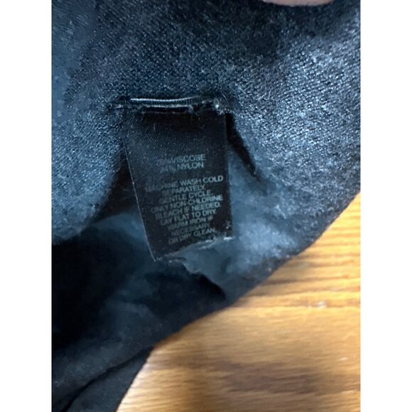 White House Black Market Ribbed Open Front Cardigan Sweater With Snap Collar XS - Picture 7 of 10